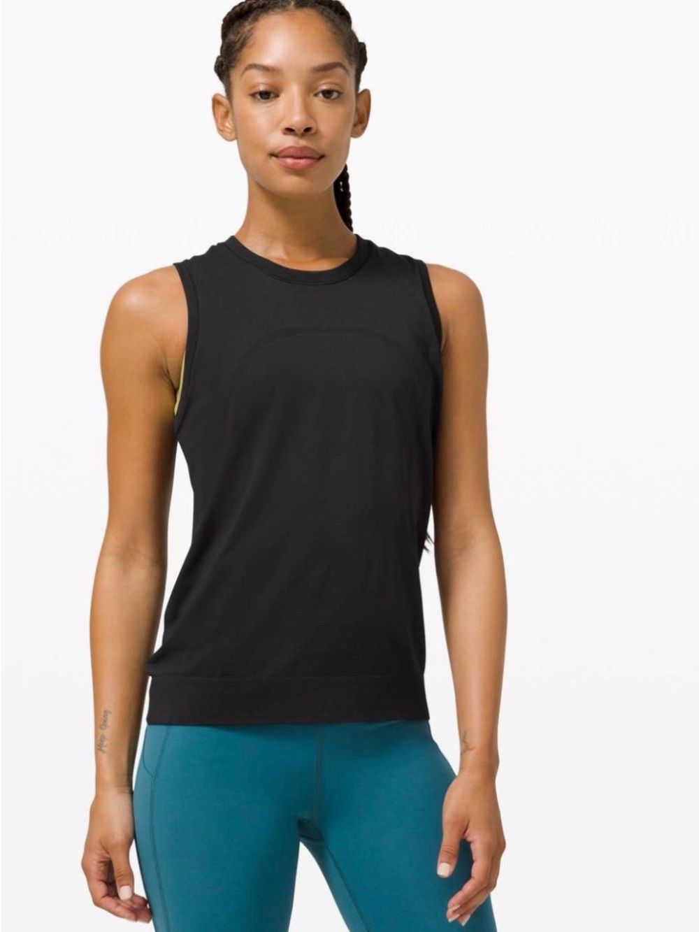 Lululemon Black Swiftly Breathe Muscle Tank